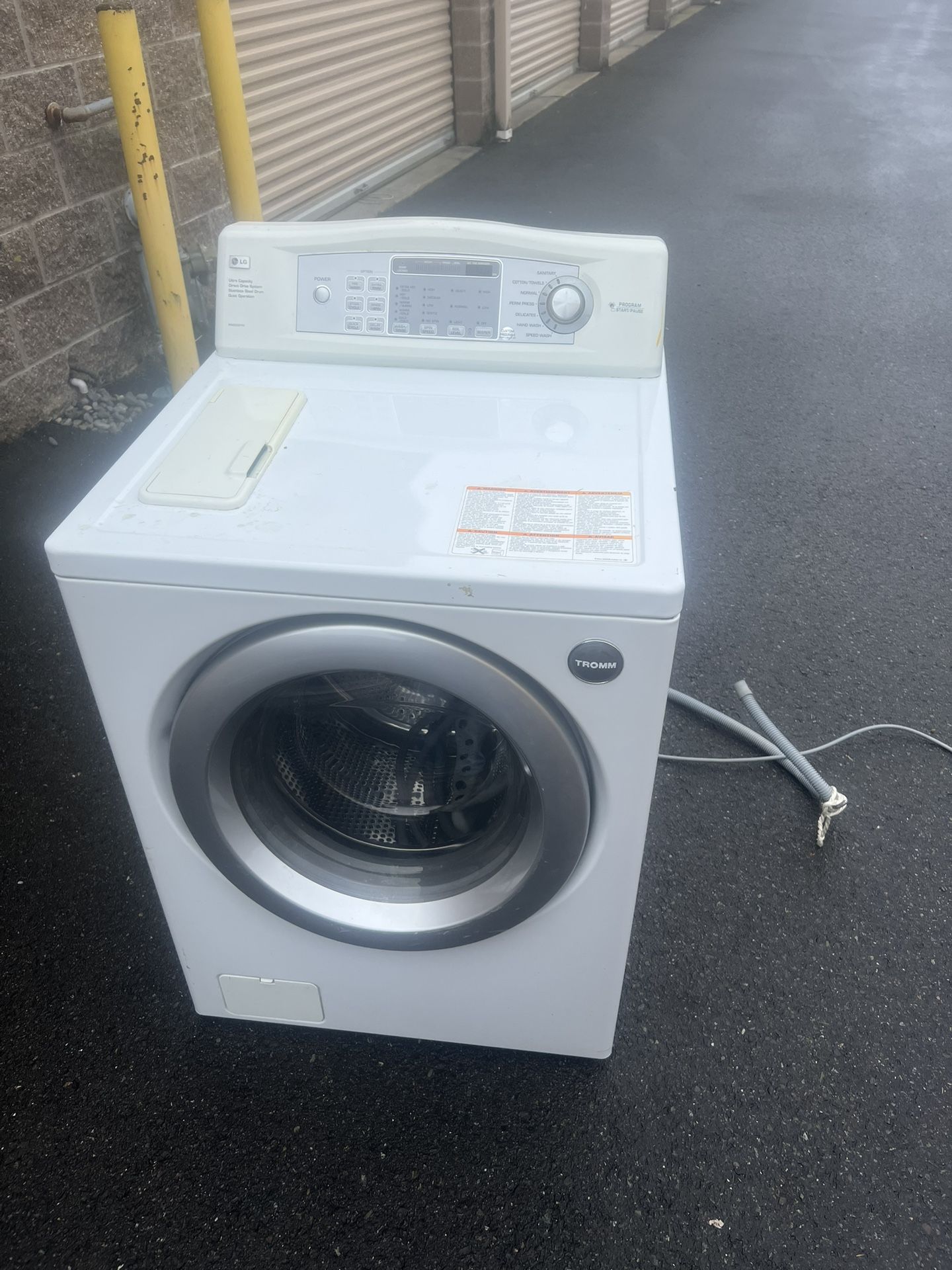 LG Washer And LG Electric Dryer