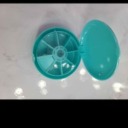 Pill Container Weekly Slots Pill Organizer