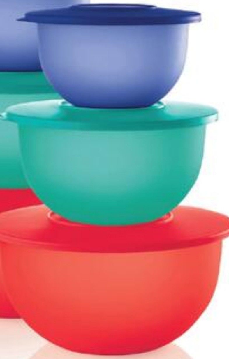 Tupperware Impressions Set Of 3