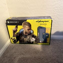 Xbox One X Cyberpunk Console