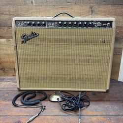 Fender Twin Reverb 2x12 Tube Guitar Amp – No Power – For Repair / Parts