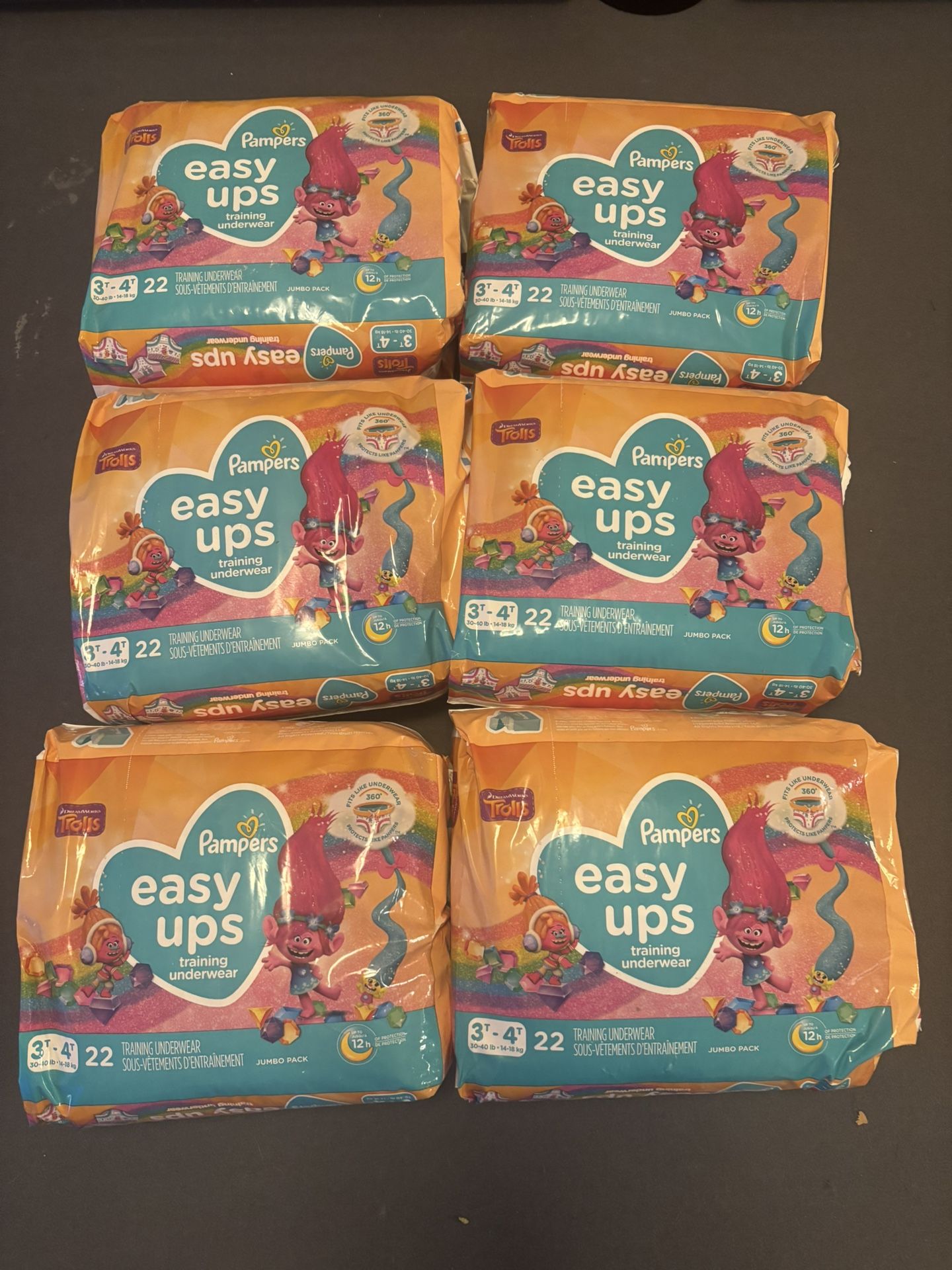 Pampers Easy Ups $5 Each 3T-4T