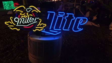 Miller Lite Big Eagle LED Neon Sign