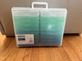 New 17 Pieces Craft / Photo Storage Boxes In A Case