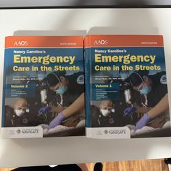 Volume 1 And 2 Nancy Caroline’s Emergency Care In The Streets 