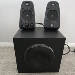Z623 Logitech Speaker System with Subwoofer
