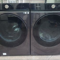 Samsung Super Capacity Front Loading Washer And Dryer, Like New