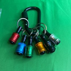 Keychain Drill Bit Holder