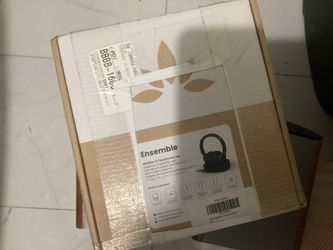 Avantree Ensemble Wireless Over-the-Ear Headphones with Charging Base - Black N