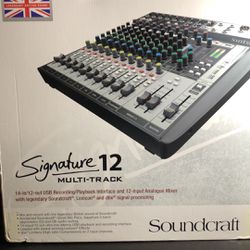 Soundcraft Signature 12 Multi-Track Soundboard