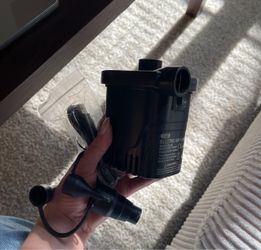 Electric Air Pump with Nozzle Attachments
