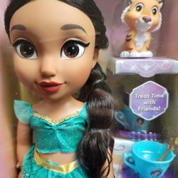 Disney Princess Jasmine and Rajah Treat Time