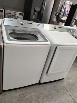 Oversized set top load washer & electric dryer with warranty Delivery fee depends on address 🛣️🏠🚛