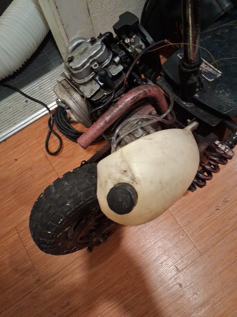 Gas Powered Motor Scooter Project