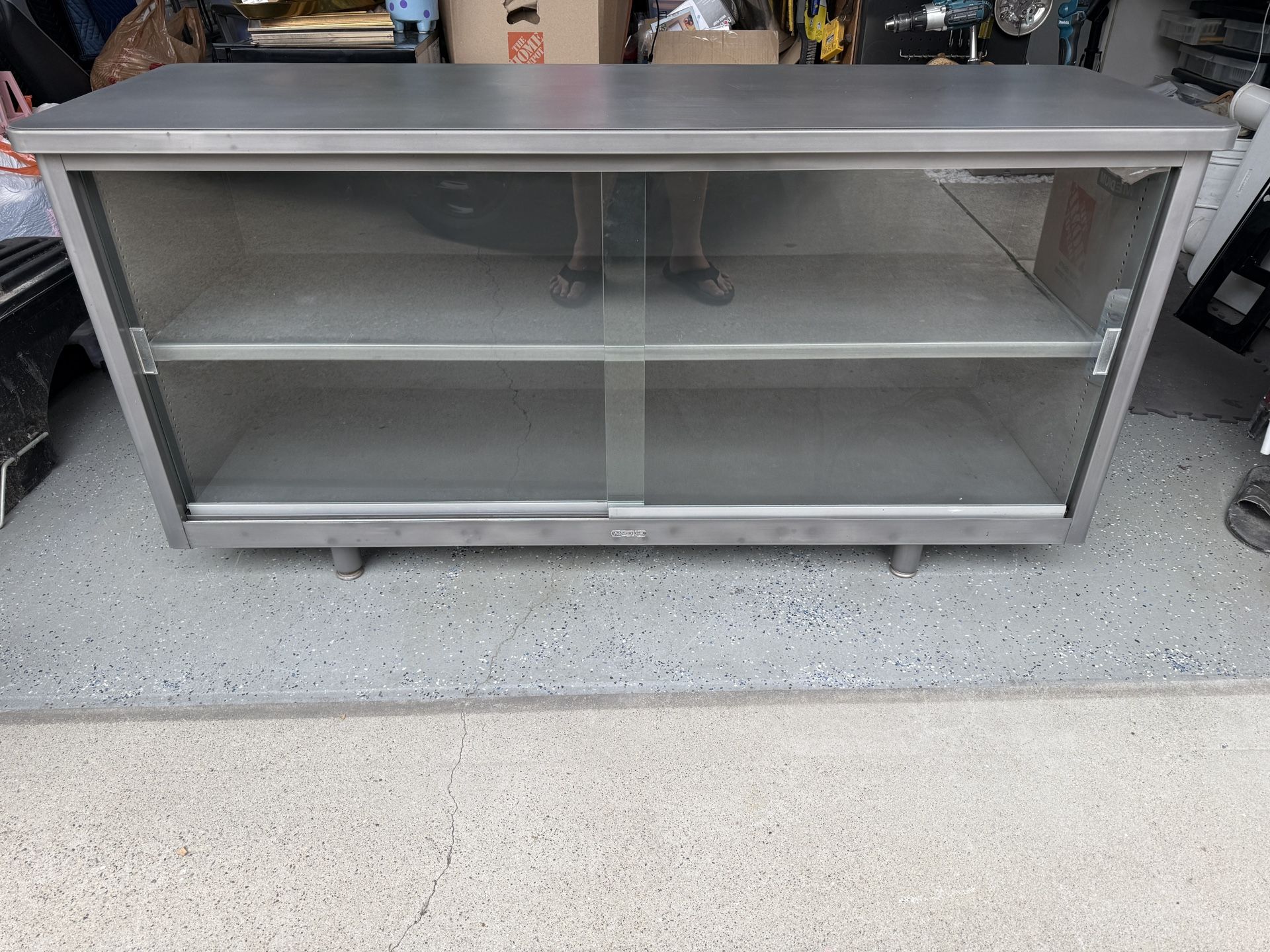 Steel Santos Console Table Or Credenza/Sideboard