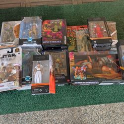 Action Figures Star Wars DC Gi Joe  Fair Trades