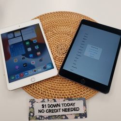 Apple iPad Mini 4 Tablet - Pay $1 DOWN AVAILABLE - NO CREDIT NEEDED