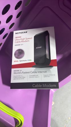 Netgear CM1000 Ultra-high Speed Cable Modem