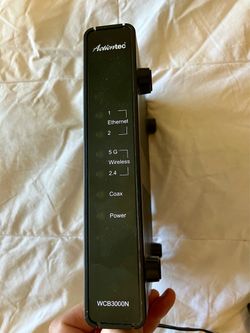 Actiontec WCB3000N Dual-Band Wireless Gigabit Ethernet Coax Network Extender 802.11n MoCA