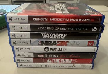 Ps5  8 games “bundle” excellent condition