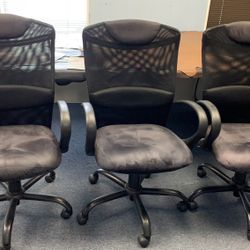 Rolling Desk Chair - Comfortable & Adjustable 