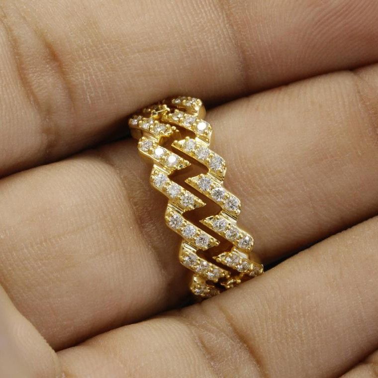 "Eternity 14k Gold Plated Cubic Zirconia Fashion/Party Ring for Women, L389
 
  