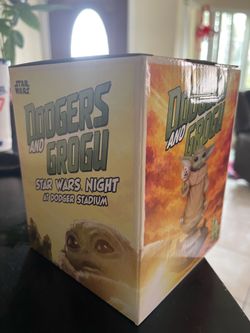 Star Wars and Dodgers Grogu