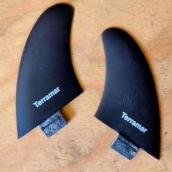 ALL TERRAMAR SURFCO TWINZER SURFBOARD FINS ON SALE $39 PER SET