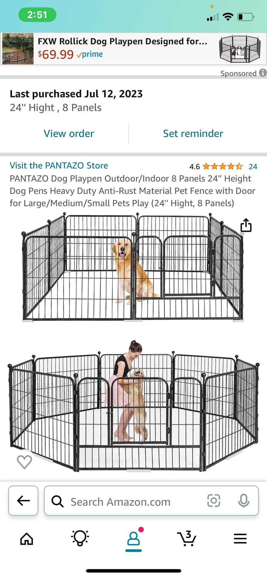 Dog Playpen 