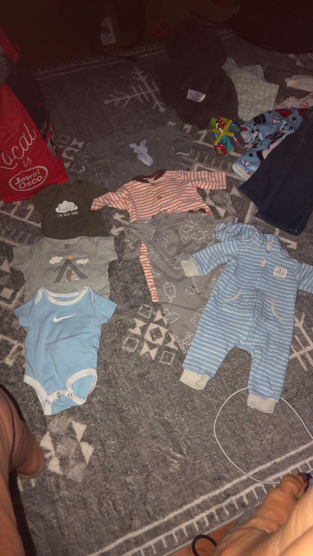 Baby Boy clothes, bag of seven items