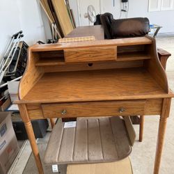 Wood Secretary Desk