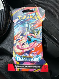 Pokemon ME4 Mega Evolution Chaos Rising Sleeved Booster Pack | Mega Greninja
