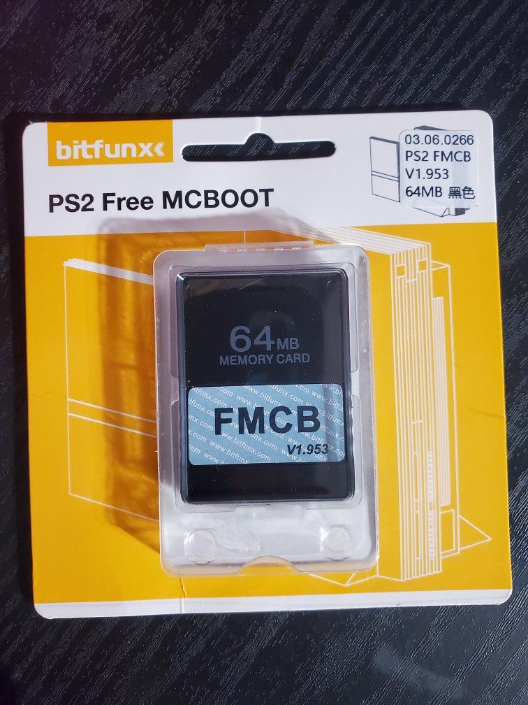 PS2 Memory Card 64mb McBoot 