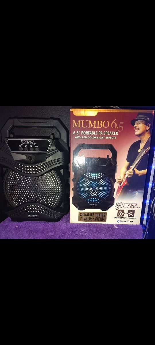 Mumbo 65 Portable Bluetooth Speaker Very Loud Brand New In The Box