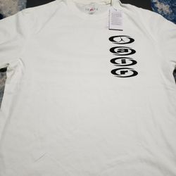 NWT Nike Air Jordan x Travis Scott T-Shirt Men Sz L White Air Jack Short Sleeve