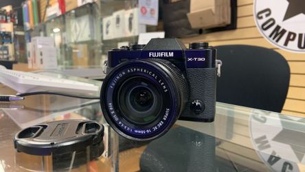 FujiFilm X-T30 with 16-50mm lens