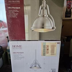 Mini Pendant Lights (2) NEW