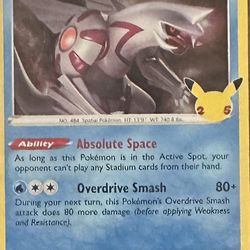 Pokémon Palkia Celebrations Black Star Promo 024/025 English Dragon 130 HP