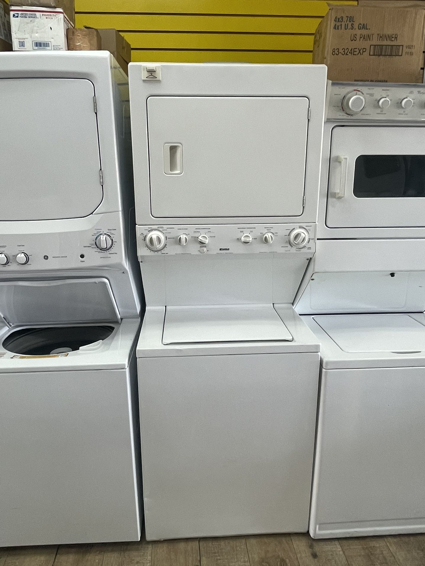 27’ Kenmore 120v Washer And Gas Dryer Heavy Duty Super Large Capacity In Excellent Condition