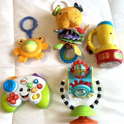 Five Infant Baby Toys
