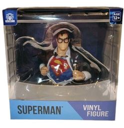 Superman Vinyl Figure Culturefly World's Finest Collection bust Clark Kent