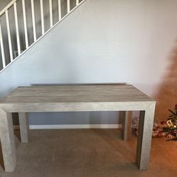 Seashell Wirebrush Kitchen Table 