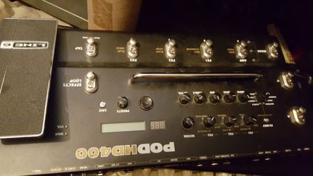 line 6 pod hd400 pedal board