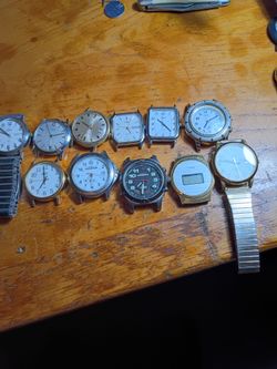 Vintage watch lot