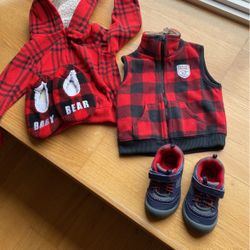 Baby clothes and shoes