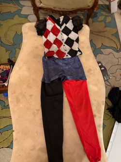Harlequin Jester Halloween Costume