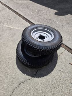 Golf carts wheels  qty 2