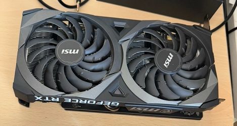 MSI RTX 3060Ti VENTUS 2x OC 8GB