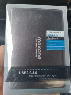 Usb mobile hard disk