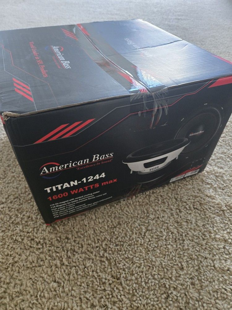 American Bass TITAN-1244 12"